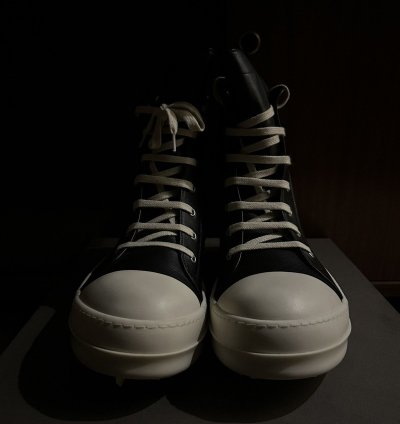 Rick Owens Leather Ramones