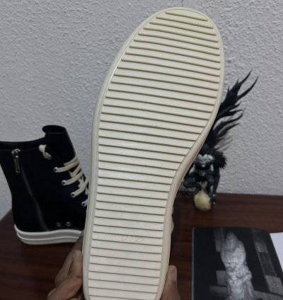 Rick Owens Leather Ramones