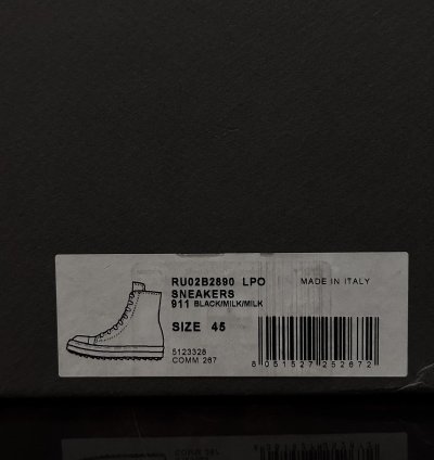 Rick Owens Leather Ramones