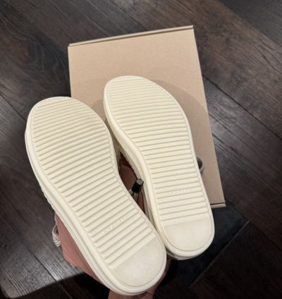 RICK OWENS LIDO DRKSHDW JUMBO LACE PUFFER LOW