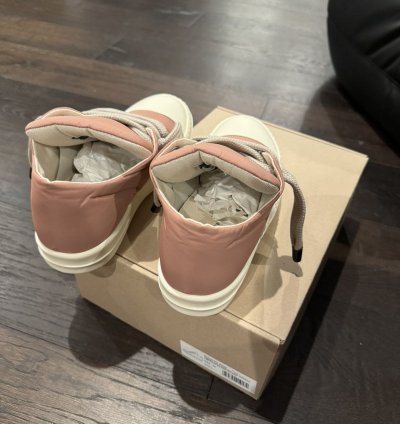 RICK OWENS LIDO DRKSHDW JUMBO LACE PUFFER LOW