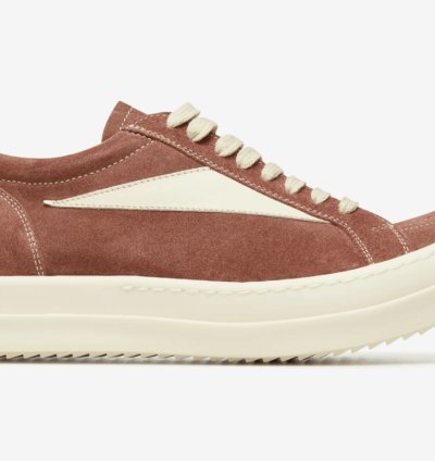 rick owens Lido Vintage Suede Dusty Pink Milk SS24