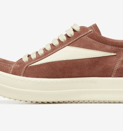 rick owens Lido Vintage Suede Dusty Pink Milk SS24