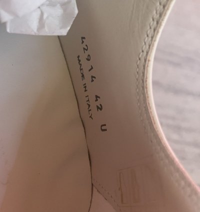 Rick Owens low-top sneaker size 42