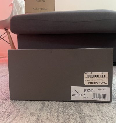 Rick Owens low-top sneaker size 42