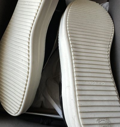 Rick Owens Luxor Black Suede Vintage Sneakers 45