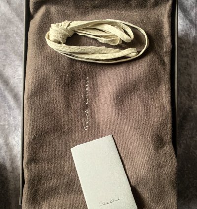 Rick Owens Luxor Runaway Vintage Low Dirty Acid Cow Fur