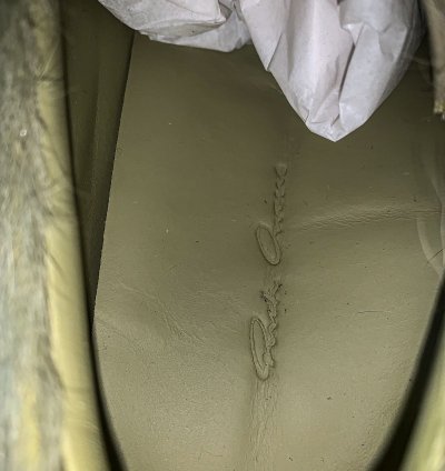 Rick Owens Luxor Runaway Vintage Low Dirty Acid Cow Fur