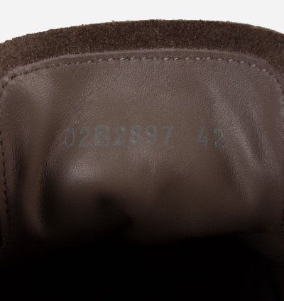 Rick Owens Mainline Brown Suede Vans