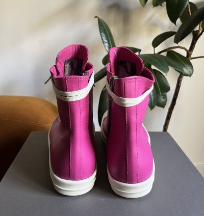 Rick Owens mainline hot pink Ramones