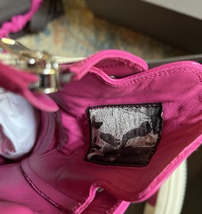 Rick Owens mainline hot pink Ramones
