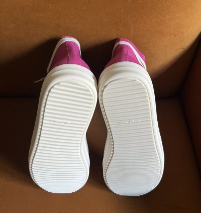 Rick Owens mainline hot pink Ramones