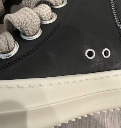 Rick Owens mainline leather jumbo lace ramones size 41