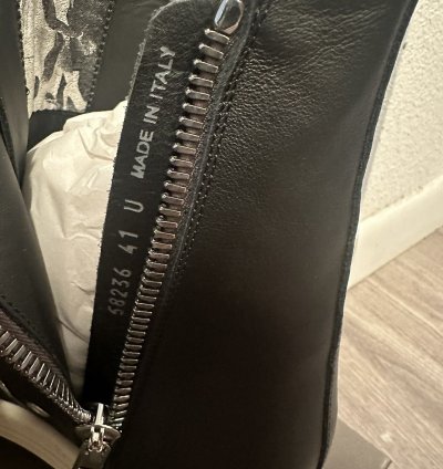 Rick Owens mainline leather jumbo lace ramones size 41
