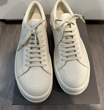 Rick owens mainline leather vintage low milk size 44