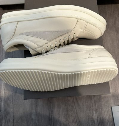 Rick owens mainline leather vintage low milk size 44