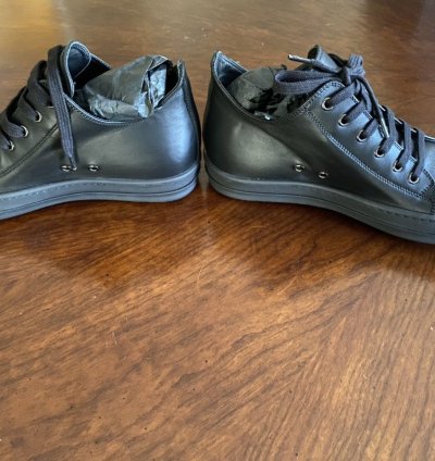 Rick Owens Mainline Low Ramones Black