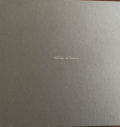 Rick Owens Mainline Low Ramones Black