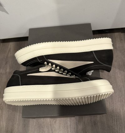 Rick Owens mainline nubuck vintage low dark dust size 45
