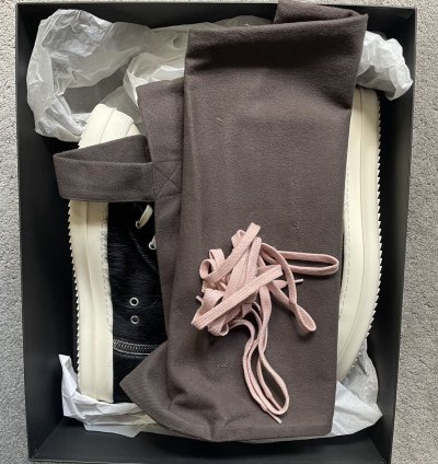 Rick Owens Mainline Pony Hair Ramones SZ44