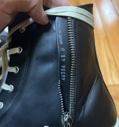 Rick Owens Mainline Ramones