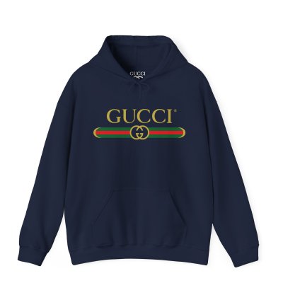 Gucci GG exclusive navy Hoodie - Size USA