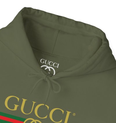 Gucci GG exclusive military green Hoodie - Size USA