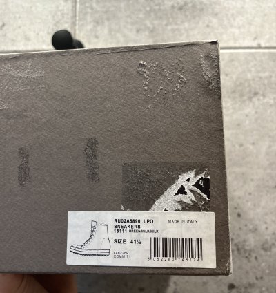 Rick owens mainline ramones high top