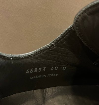 Rick Owens Mainline Ramones Low Black Milk