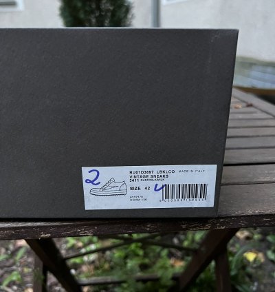 Rick Owens Mainline Vintage Sneakers