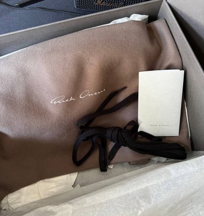 Rick Owens Mainline Vintage Sneakers in Black