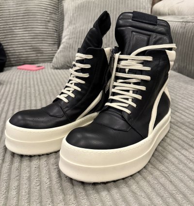 Rick Owens Mega Bumper Geobasket Size 42 5