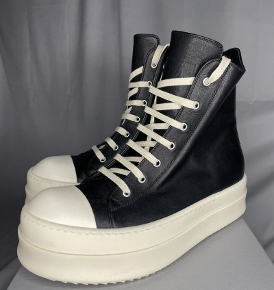 Rick Owens Mega Bumper Leather Ramones