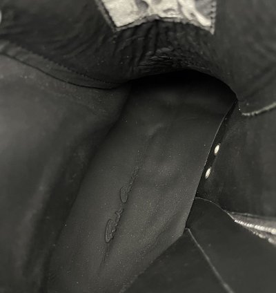 Rick Owens Mega Bumper Leather Ramones