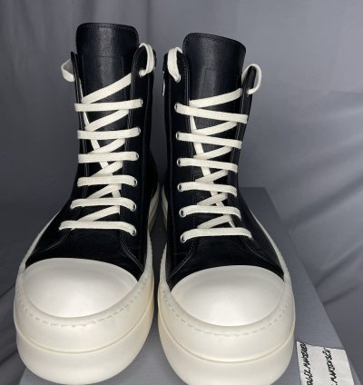 Rick Owens Mega Bumper Leather Ramones