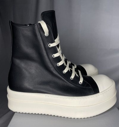 Rick Owens Mega Bumper Leather Ramones