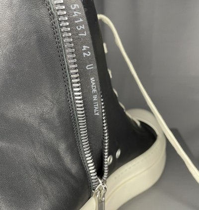Rick Owens Mega Bumper Leather Ramones