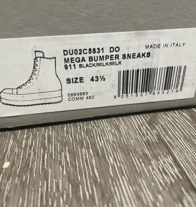 Rick Owens Mega Bumper Ramones
