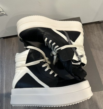 Rick Owens Megabumper Geobaskets Black Size 41 5