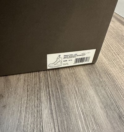 Rick Owens Megabumper Geobaskets Black Size 41 5