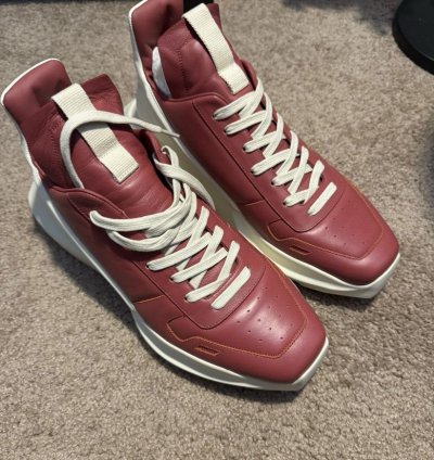 Rick Owens Men Geth Runner Sneakers