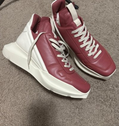 Rick Owens Men Geth Runner Sneakers