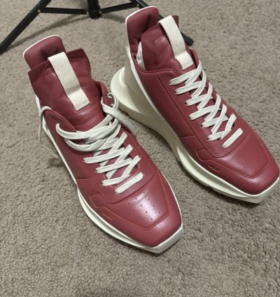 Rick Owens Men Geth Runner Sneakers