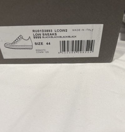 Rick Owens men low top sneakers 44 11