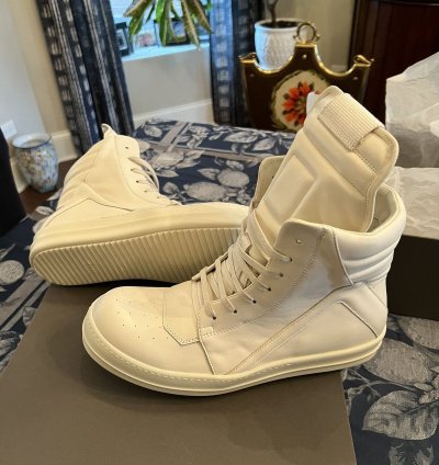 Rick Owens Milk Geobaskets