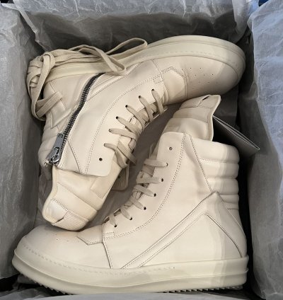 Rick Owens Milk Geobaskets
