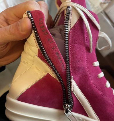 Rick owens Pink Geobasket