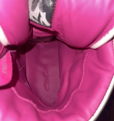 Rick owens Pink Geobasket
