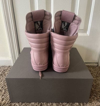 Rick Owens Pink Geobaskets