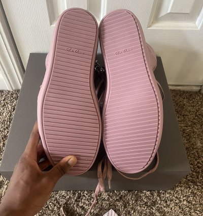 Rick Owens Pink Geobaskets